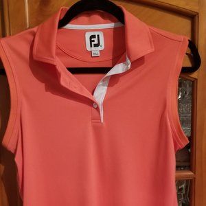 FJ FootJoy Womens Gold Tank, size Med, like new
